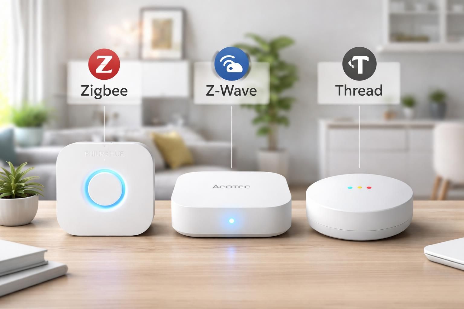 découvrez un comparatif complet en 2026 entre philips hue, aeotec et google nest, analysant les technologies zigbee, z-wave et thread pour choisir la solution domotique idéale.