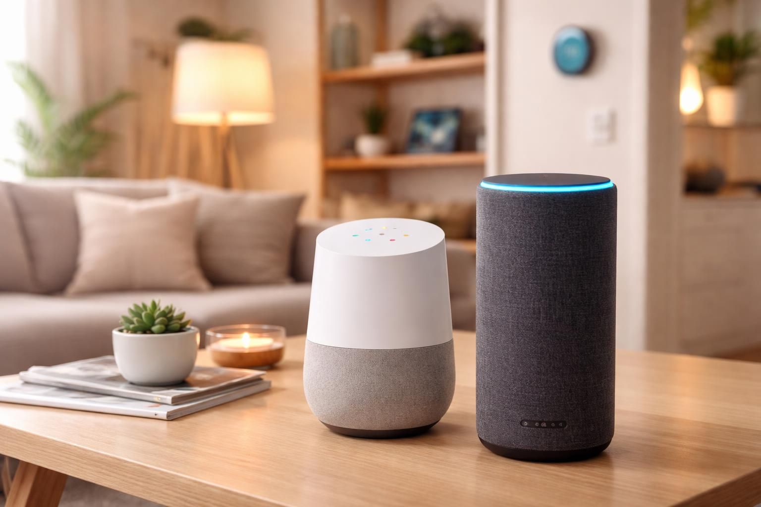 découvrez notre comparatif 2026 entre google home et amazon echo pour choisir l'enceinte connectée idéale qui optimisera votre domotique avec intelligence et simplicité.