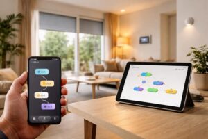 découvrez notre guide complet pour automatiser votre maison facilement avec homey flow. simplifiez votre quotidien grâce à des scénarios personnalisés et une gestion intelligente de vos appareils connectés.