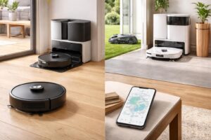 découvrez notre comparatif 2026 entre irobot et roborock pour choisir le meilleur robot aspirateur avec station de lavage et serpillère, alliant efficacité et innovation.