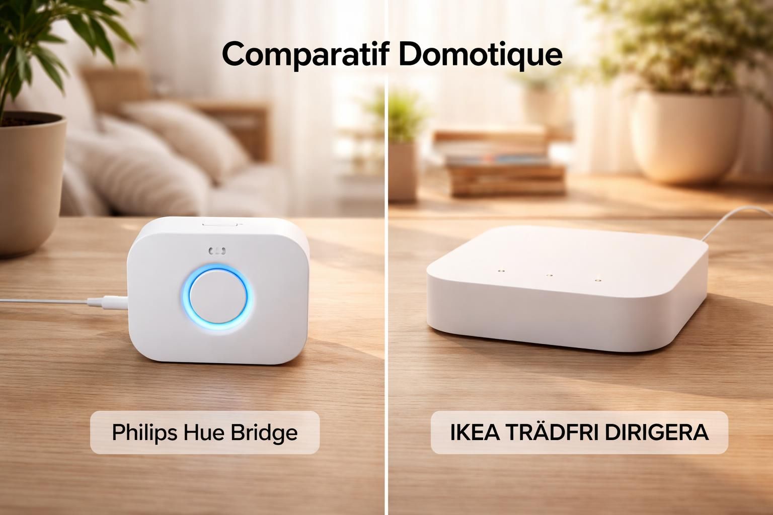 découvrez notre comparatif 2026 entre philips hue et ikea tradfri, les solutions clés zigbee pour coordinateurs domotiques, et trouvez celle qui convient le mieux à votre maison connectée.
