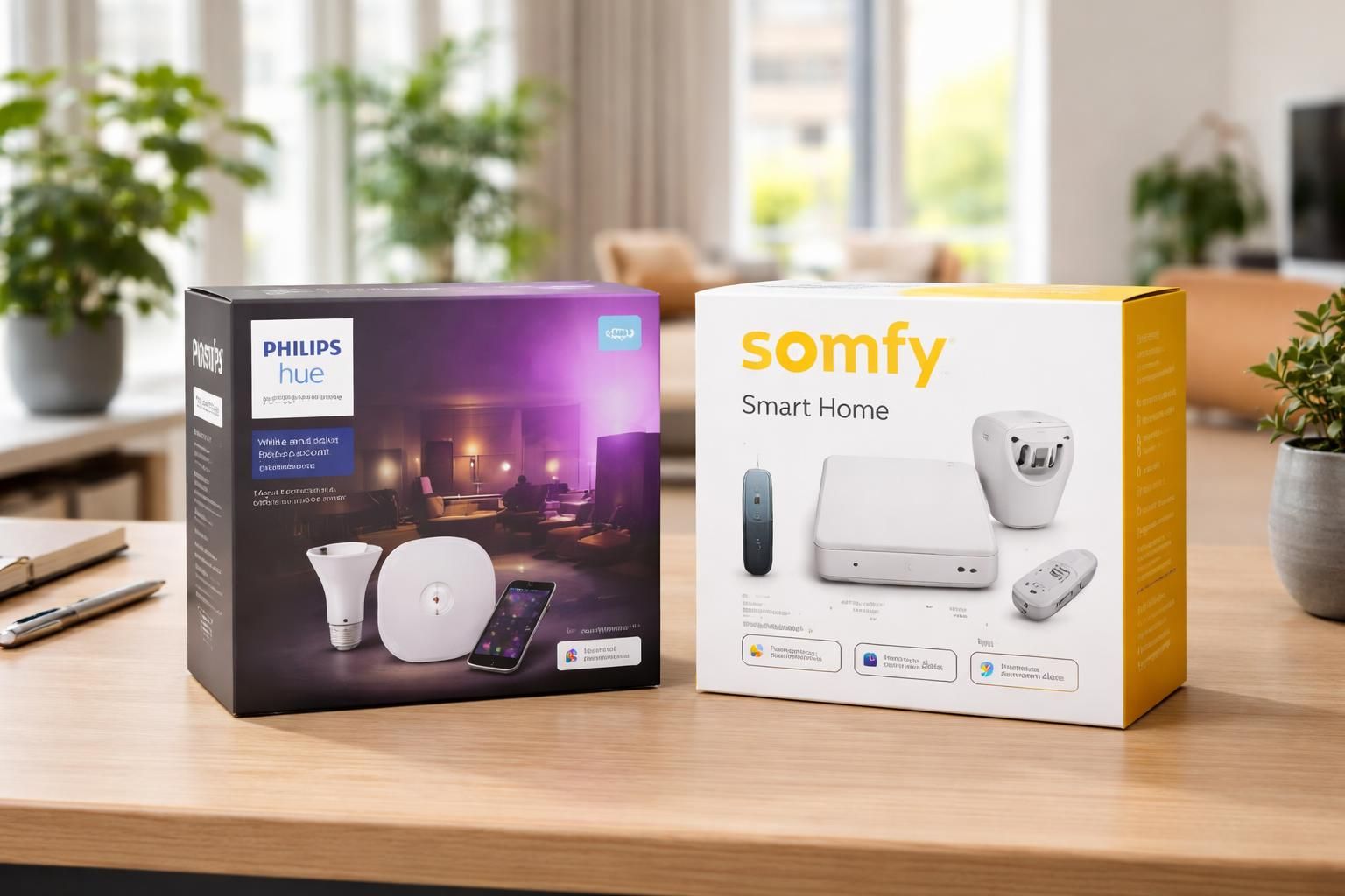 découvrez notre comparatif complet des solutions domotiques philips et somfy pour appartement en 2026, afin de choisir la meilleure technologie pour votre confort et sécurité.
