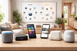 découvrez notre comparatif 2026 des meilleures solutions domotiques philips et somfy pour appartement. choisissez la technologie idéale pour un habitat intelligent, sécurisé et connecté.