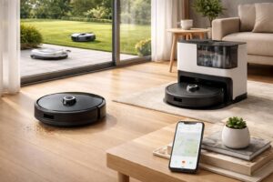 découvrez notre comparaison détaillée entre roomba et deebot pour choisir le robot aspirateur idéal pour une grande surface en 2026, alliant efficacité, autonomie et innovation.