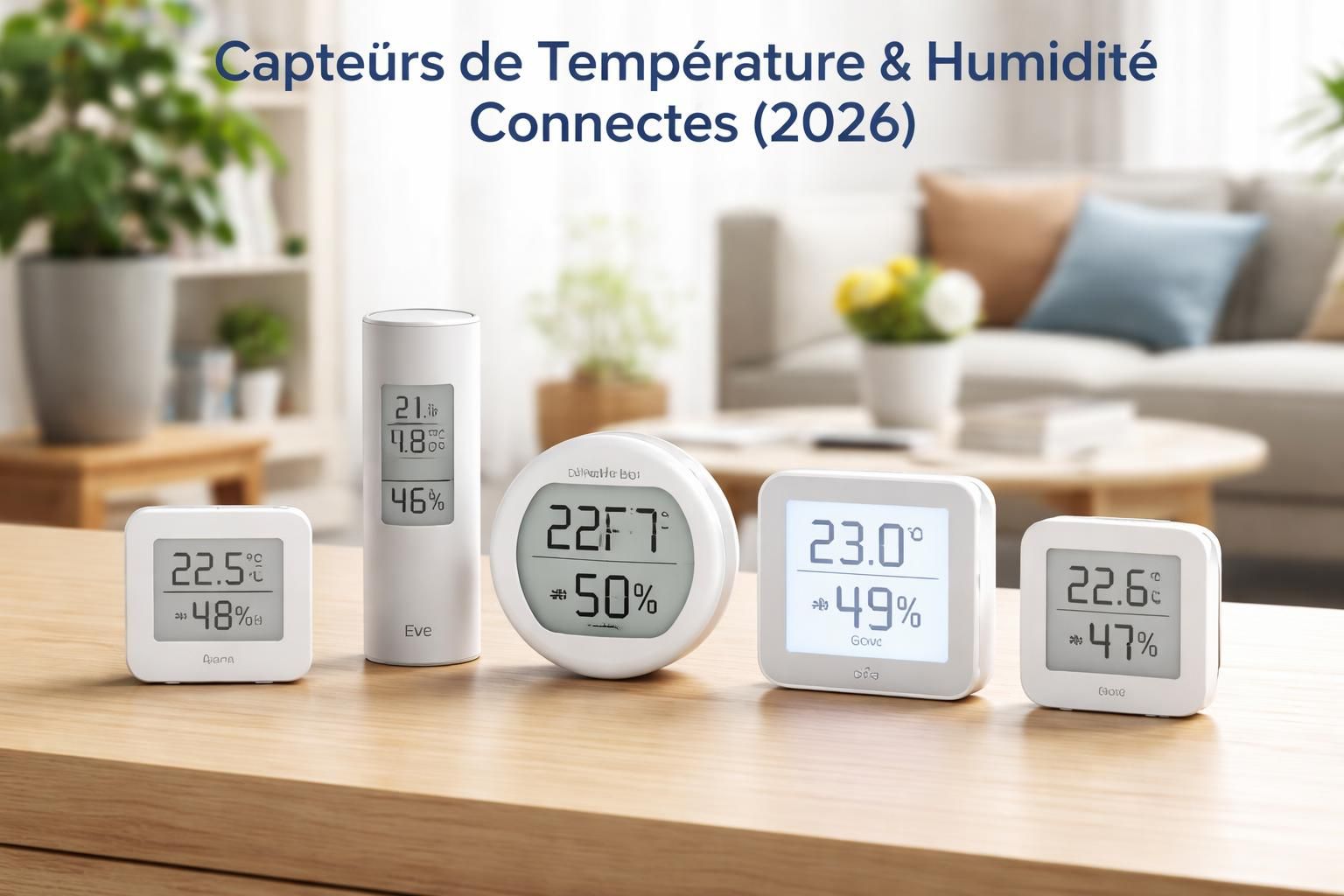découvrez notre comparatif 2026 des meilleurs capteurs de température et d'humidité connectés pour choisir l'appareil idéal alliant précision et technologie.