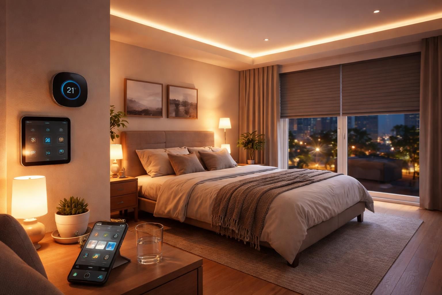 découvrez notre guide complet sur la domotique pour chambre, et transformez votre espace en un environnement intelligent, confortable et automatisé pour un quotidien facilité.