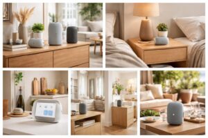 découvrez notre comparatif 2026 entre google nest mini et google nest audio : performances, qualité sonore, fonctionnalités et prix des enceintes connectées google pour bien choisir votre assistant vocal.