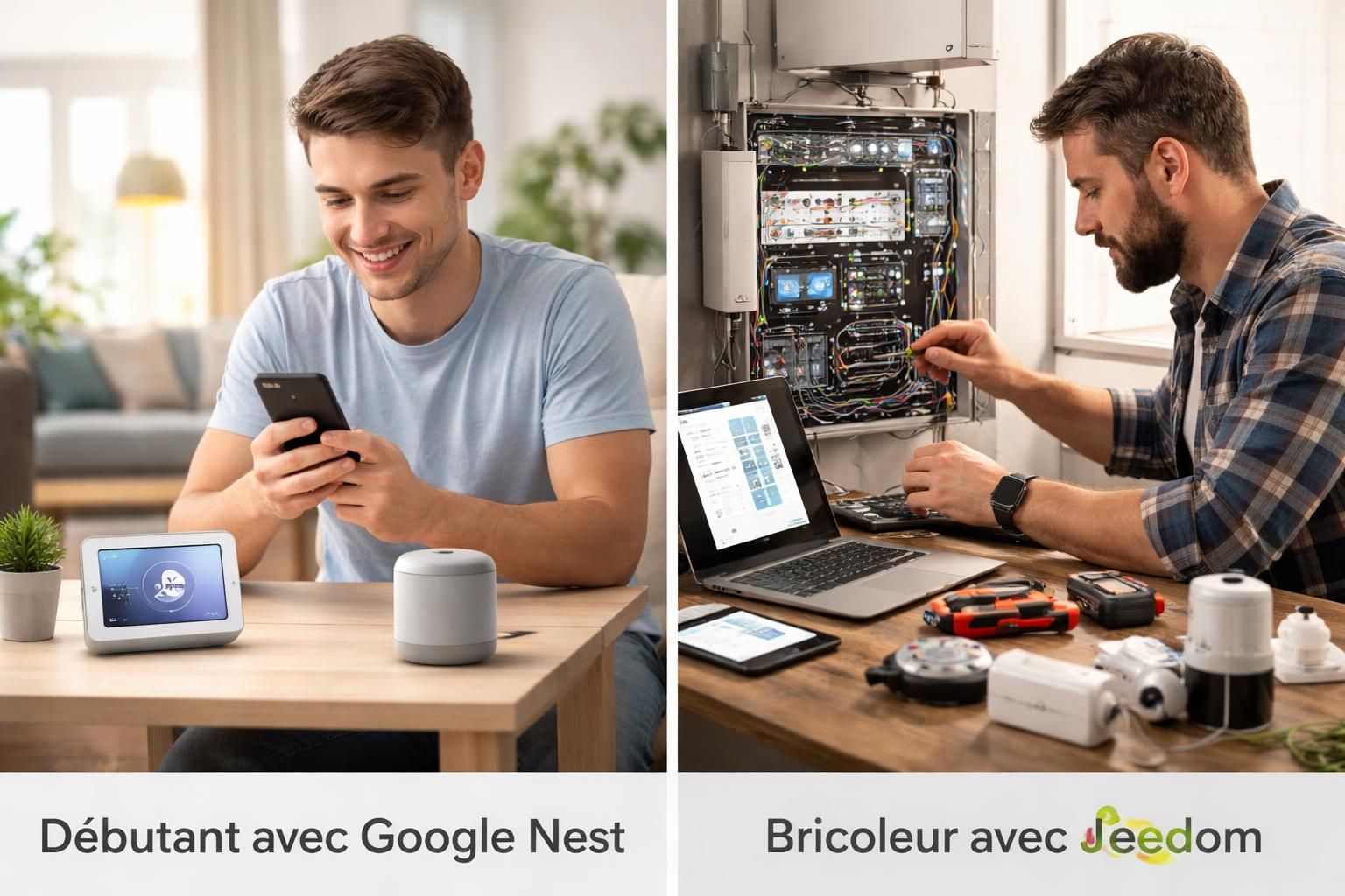 comparez google nest et jeedom en 2026 pour choisir la meilleure box domotique adaptée à vos besoins. découvrez fonctionnalités, compatibilité et prix pour une maison connectée optimale.
