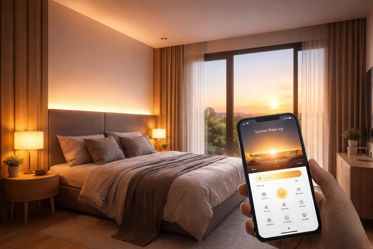découvrez comment automatiser votre réveil avec un scénario domotique matin pour commencer chaque journée en douceur et efficacité grâce à la maison connectée.