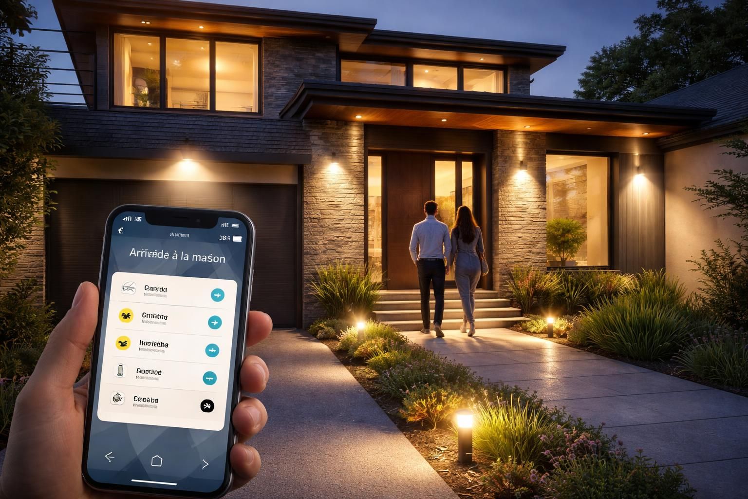 découvrez un scénario domotique innovant pour optimiser le confort et la sécurité lors de votre retour à la maison. gérez éclairage, chauffage et alarme facilement pour une maison intelligente et accueillante.