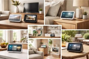 comparez le google nest hub et l'amazon echo show en 2026 pour choisir l'enceinte connectée avec écran idéale. fonctionnalités, design et performance analysés pour vous guider.