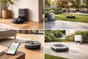 découvrez notre comparatif détaillé entre le roborock s8 maxv et le dyson 360 heuritech pour choisir le meilleur robot aspirateur en 2026 selon vos besoins et votre budget.