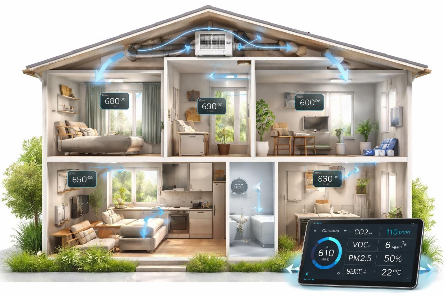 découvrez comment automatiser la ventilation selon la qualité de l'air pour garantir un intérieur sain et confortable tout en optimisant la consommation d'énergie.