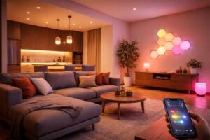 découvrez notre comparatif complet des luminaires extérieurs connectés pour choisir l'éclairage intelligent adapté à vos besoins et sublimer votre espace extérieur.