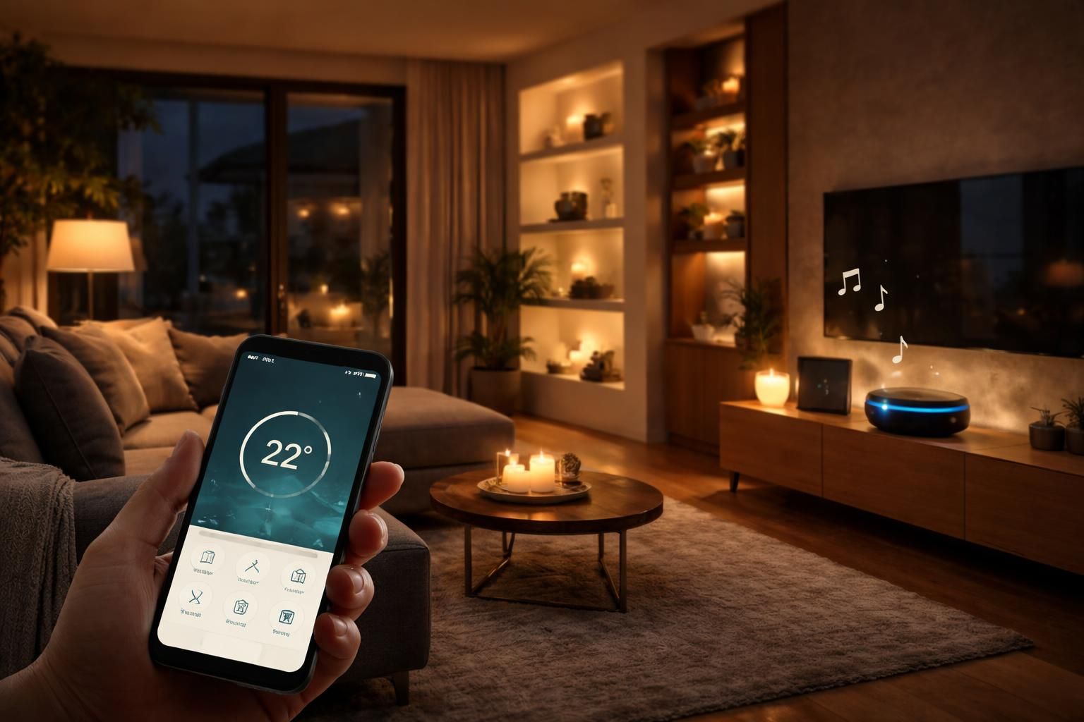 découvrez comment optimiser votre scénario domotique pour accueillir parfaitement vos invités lors d'une soirée, avec un éclairage adapté, une ambiance conviviale et un contrôle simplifié.