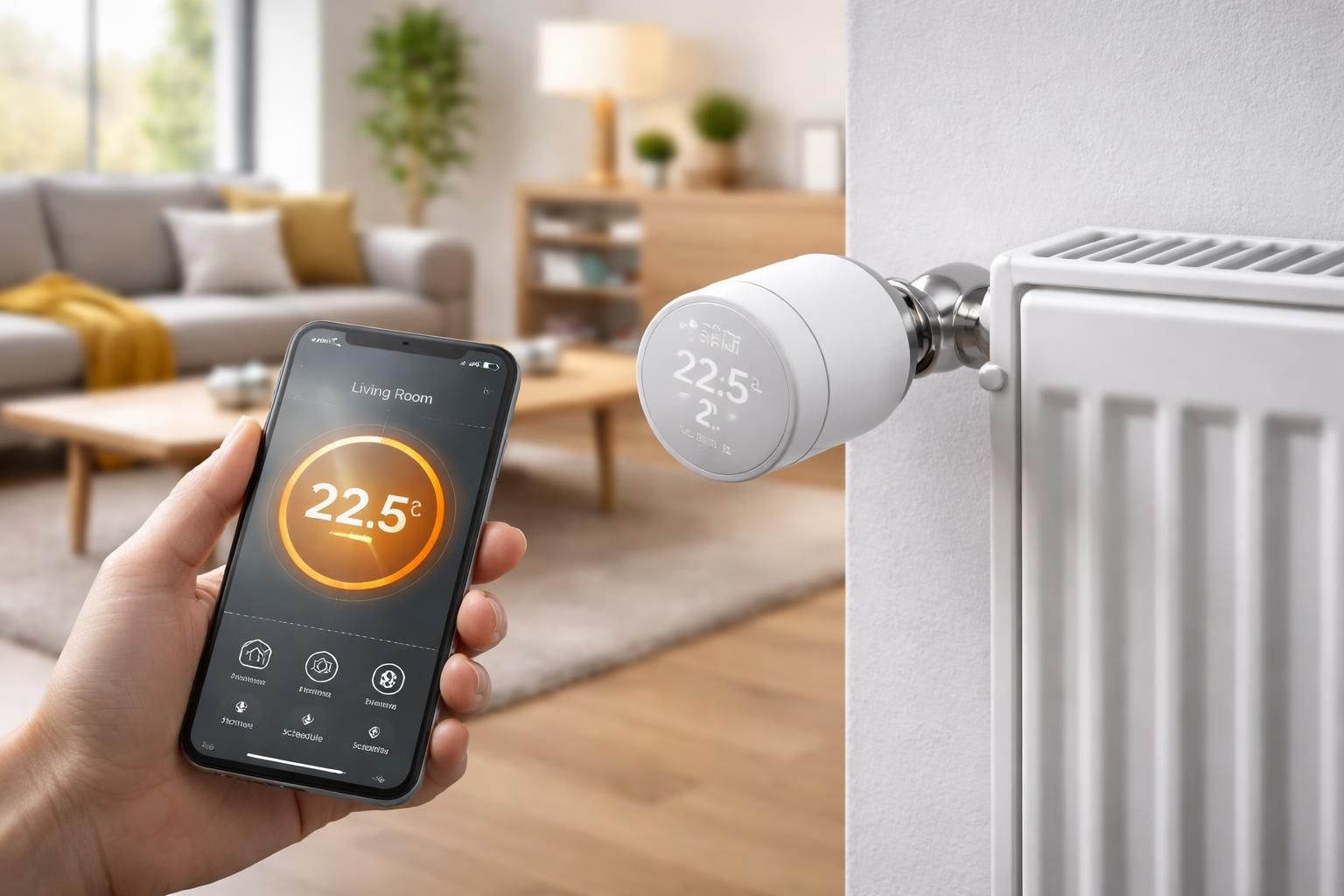 découvrez notre guide complet sur la tête thermostatique connectée et apprenez comment optimiser votre chauffage pour réaliser des économies chiffrées et durables.