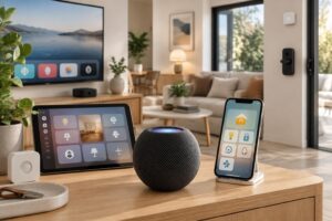 découvrez ce qu’est l’apple homepod, comment il fonctionne, ses principales fonctionnalités et ses avantages pour choisir l’enceinte connectée adaptée à vos besoins.