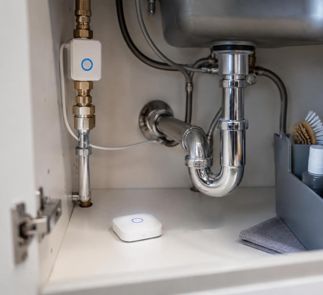 découvrez ce qu’est un détecteur de fuite d’eau connecté, comment il repère les fuites et vous alerte pour limiter les dégâts.