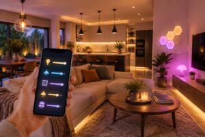 découvrez comment créer un scénario d’éclairage domotique adapté à votre maison connectée, avec des exemples concrets pour automatiser vos lumières au quotidien.
